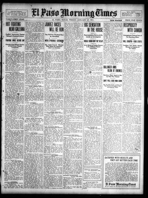 El Paso Morning Times (El Paso, Tex.), Vol. 31, Ed. 1 Friday, January 27, 1911