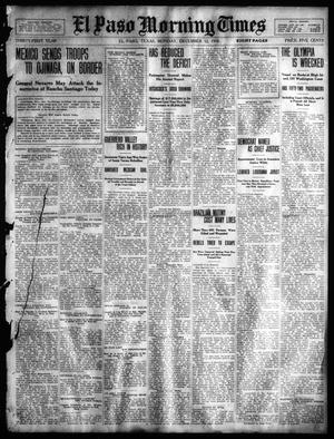 El Paso Morning Times (El Paso, Tex.), Vol. 31, Ed. 1 Monday, December 12, 1910