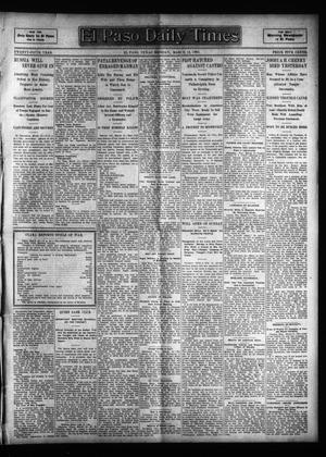 El Paso Daily Times (El Paso, Tex.), Vol. 25, Ed. 1 Monday, March 13, 1905