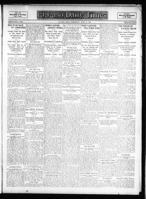 El Paso Daily Times (El Paso, Tex.), Vol. 26, Ed. 1 Wednesday, June 27, 1906