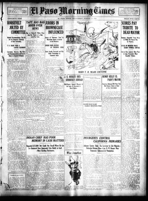 El Paso Morning Times (El Paso, Tex.), Vol. 30, Ed. 1 Wednesday, August 17, 1910