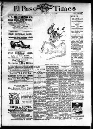 El Paso International Daily Times (El Paso, Tex.), Vol. 17, No. 174, Ed. 1 Saturday, July 24, 1897