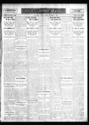 El Paso Daily Times (El Paso, Tex.), Vol. 27, Ed. 1 Friday, October 11, 1907