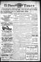 Thumbnail image of item number 1 in: 'El Paso International Daily Times (El Paso, Tex.), Vol. 19, No. 265, Ed. 1 Wednesday, November 1, 1899'.