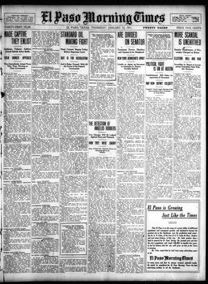 El Paso Morning Times (El Paso, Tex.), Vol. 31, Ed. 1 Thursday, January 12, 1911