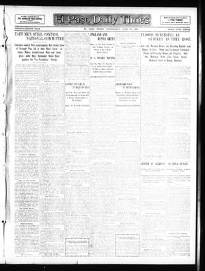 El Paso Daily Times (El Paso, Tex.), Vol. 28, Ed. 1 Wednesday, June 10, 1908