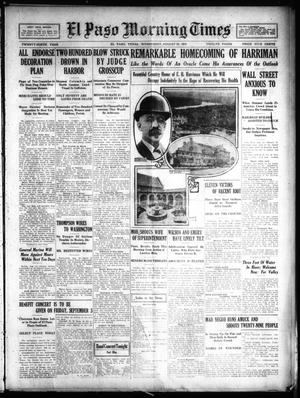 El Paso Morning Times (El Paso, Tex.), Vol. 29, No. 25, Ed. 1 Wednesday, August 25, 1909