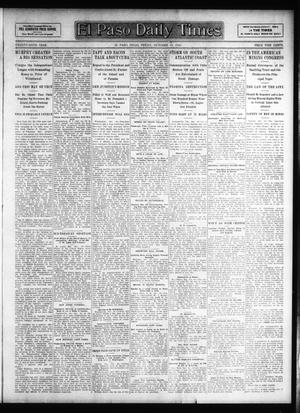 El Paso Daily Times (El Paso, Tex.), Vol. 26, Ed. 1 Friday, October 19, 1906
