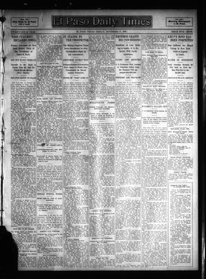 El Paso Daily Times (El Paso, Tex.), Vol. 25, Ed. 1 Friday, November 17, 1905