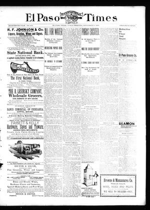 El Paso International Daily Times (El Paso, Tex.), Vol. 18, No. 210, Ed. 1 Friday, September 2, 1898
