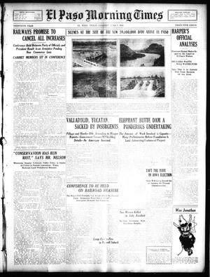 El Paso Morning Times (El Paso, Tex.), Vol. 30, Ed. 1 Tuesday, June 7, 1910