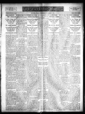 El Paso Daily Times (El Paso, Tex.), Vol. 24, Ed. 1 Wednesday, November 2, 1904