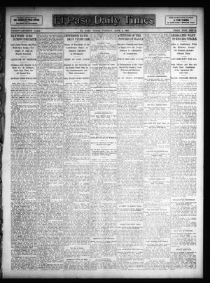 El Paso Daily Times (El Paso, Tex.), Vol. 27, Ed. 1 Tuesday, June 4, 1907
