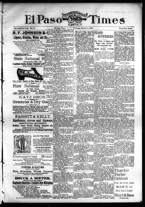 El Paso International Daily Times (El Paso, Tex.), Vol. 17, No. 66, Ed. 1 Friday, March 19, 1897