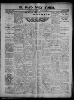 El Paso Daily Times. (El Paso, Tex.), Vol. 23, Ed. 1 Wednesday, November 4, 1903