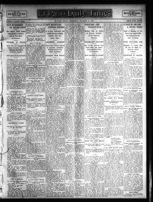 El Paso Daily Times (El Paso, Tex.), Vol. 25, Ed. 1 Thursday, October 12, 1905