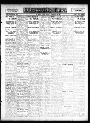 El Paso Daily Times (El Paso, Tex.), Vol. 27, Ed. 1 Monday, December 9, 1907