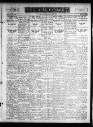 El Paso Daily Times (El Paso, Tex.), Vol. 26, Ed. 1 Tuesday, April 10, 1906