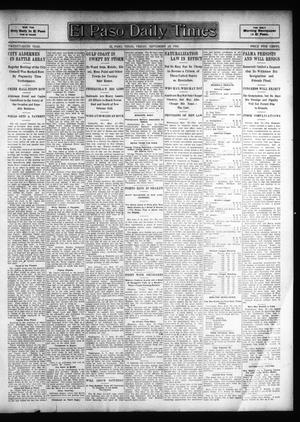 El Paso Daily Times (El Paso, Tex.), Vol. 26, Ed. 1 Friday, September 28, 1906