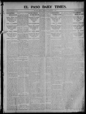 El Paso Daily Times. (El Paso, Tex.), Vol. 24, Ed. 1 Thursday, January 7, 1904