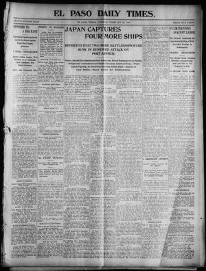 El Paso Daily Times. (El Paso, Tex.), Vol. 24, Ed. 1 Tuesday, February 23, 1904