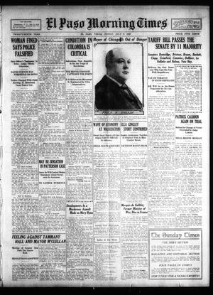 El Paso Morning Times (El Paso, Tex.), Vol. 29, Ed. 1 Friday, July 9, 1909