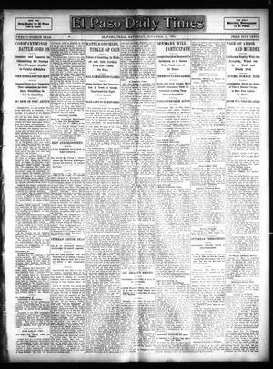 El Paso Daily Times (El Paso, Tex.), Vol. 24, Ed. 1 Saturday, November 12, 1904