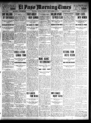 El Paso Morning Times (El Paso, Tex.), Vol. 32, Ed. 1 Tuesday, September 10, 1912