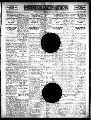 El Paso Daily Times (El Paso, Tex.), Vol. 24, Ed. 1 Thursday, November 10, 1904