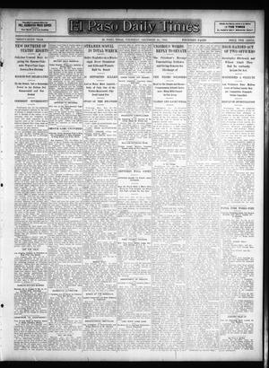 Primary view of object titled 'El Paso Daily Times (El Paso, Tex.), Vol. 26, Ed. 1 Thursday, December 20, 1906'.