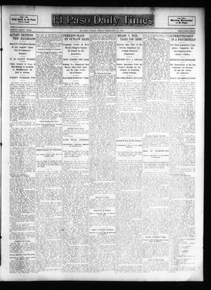 El Paso Daily Times (El Paso, Tex.), Vol. 26, Ed. 1 Friday, February 23, 1906