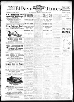 El Paso International Daily Times (El Paso, Tex.), Vol. 18, No. 107, Ed. 1 Thursday, May 5, 1898