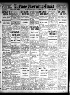 El Paso Morning Times (El Paso, Tex.), Vol. 32, Ed. 1 Sunday, October 6, 1912