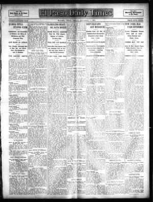 Primary view of object titled 'El Paso Daily Times (El Paso, Tex.), Vol. 24, Ed. 1 Friday, November 11, 1904'.