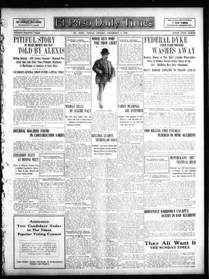 El Paso Daily Times (El Paso, Tex.), Vol. 28, Ed. 1 Friday, December 4, 1908