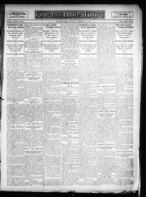 El Paso Daily Times (El Paso, Tex.), Vol. 26, Ed. 1 Thursday, February 28, 1907