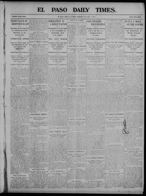 El Paso Daily Times. (El Paso, Tex.), Vol. 23, Ed. 1 Saturday, January 3, 1903