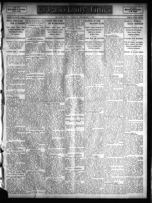 El Paso Daily Times (El Paso, Tex.), Vol. 25, Ed. 1 Tuesday, November 7, 1905