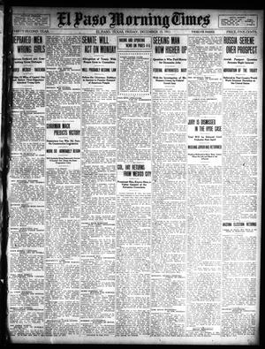 El Paso Morning Times (El Paso, Tex.), Vol. 32, Ed. 1 Friday, December 15, 1911