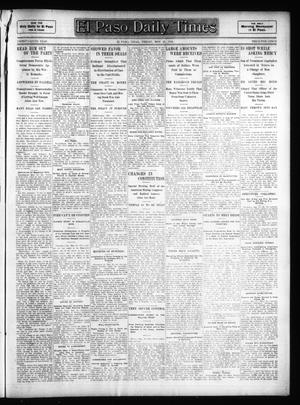El Paso Daily Times (El Paso, Tex.), Vol. 26, Ed. 1 Friday, May 25, 1906
