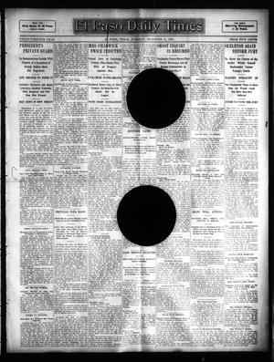 El Paso Daily Times (El Paso, Tex.), Vol. 24, Ed. 1 Tuesday, December 13, 1904
