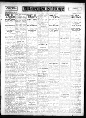 El Paso Daily Times (El Paso, Tex.), Vol. 27, Ed. 1 Tuesday, October 29, 1907