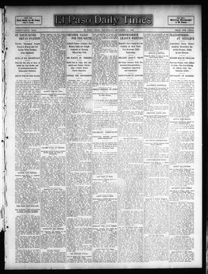 El Paso Daily Times (El Paso, Tex.), Vol. 26, Ed. 1 Wednesday, September 12, 1906