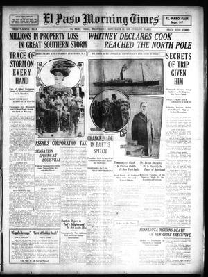 El Paso Morning Times (El Paso, Tex.), Vol. 29, No. 53, Ed. 1 Wednesday, September 22, 1909