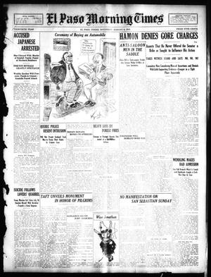 El Paso Morning Times (El Paso, Tex.), Vol. 30, Ed. 1 Saturday, August 6, 1910