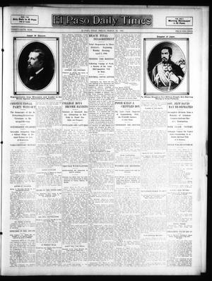 El Paso Daily Times (El Paso, Tex.), Vol. 26, Ed. 1 Friday, March 30, 1906