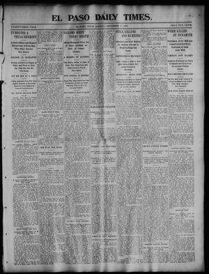 El Paso Daily Times. (El Paso, Tex.), Vol. 23, No. 123, Ed. 1 Monday, September 14, 1903