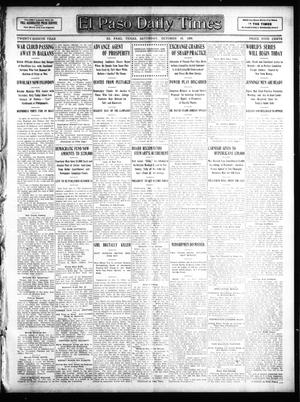 El Paso Daily Times (El Paso, Tex.), Vol. 28, Ed. 1 Saturday, October 10, 1908