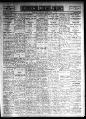 El Paso Daily Times (El Paso, Tex.), Vol. 26, Ed. 1 Wednesday, January 31, 1906