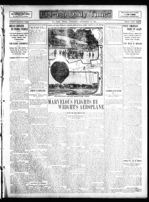 El Paso Daily Times (El Paso, Tex.), Vol. 28, Ed. 1 Thursday, September 10, 1908